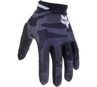 FOX 180 Bnkr Guantes de motocross, negro/gris, Talla 2XL