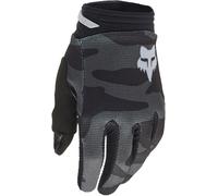 FOX 180 Bnkr Guantes de motocross para jóvenes, negro-verde-multicolor, tamaño M
