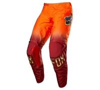 FOX 180 Cntro Pantalón de cross Naranja/Azul 30 hombres