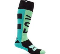 FOX 180 Collect Calcetines de motocross para mujer, negro-verde