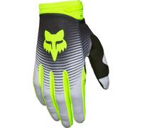 FOX 180 Collect Guantes de motocross, negro-blanco-amarillo, tamaño XL para Hombres