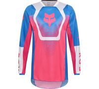 FOX 180 Collect Maillot de motocross, negro-rosa, tamaño 2XL para Hombres
