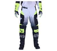 FOX 180 Collect Pantalón de cross Gris/Amarillo 36 hombres