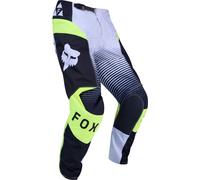 FOX 180 Collect Pantalones de motocross, negro/amarillo, Talla 34