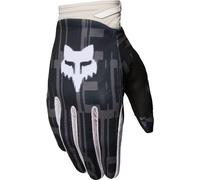 FOX 180 Diffuse Special Edition Guantes de motocross, Negro/Gris/Blanco, Talla L