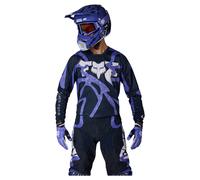 FOX 180 Difuso Camiseta MX Negro/Morado XL unisex