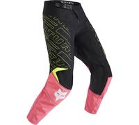 FOX 180 Elevated Pantalones de motocross para jóvenes, rosa, Talla 24