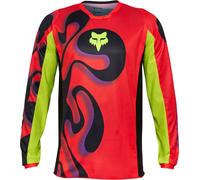 FOX 180 Emotion Maillot de motocross, rojo, tamaño S para Hombres