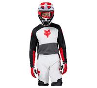 FOX 180 Flow Camiseta MX Blanco/Rojo/Negro 2XL hombres