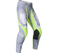 FOX 180 Frame Pantalones de motocross, gris/amarillo, Talla 34