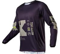 FOX 180 Illmatik Motocross Jersey, lila-amarillo, tamaño XS para Hombres