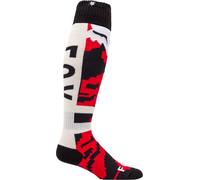 FOX 180 Kairos Calcetines de motocross, blanco/rojo, Talla L