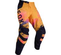 FOX 180 Kairos Pantalones de motocross, negro-amarillo, tamaño 30 para Hombres