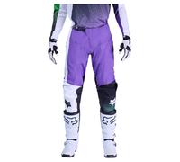 FOX 180 Kawasaki Pantalón de cross Morado/Blanco 30 hombres lila