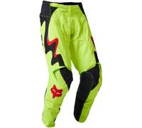 FOX 180 Kozmik Pantalones de motocross, amarillo, tamaño 28 para Hombres
