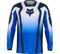 FOX 180 Lean Maillot de motocross, azul, tamaño M para Hombres