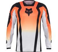 FOX 180 Lean Maillot de motocross, naranja, tamaño S para Hombres
