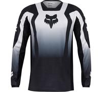 FOX 180 Lean Maillot de motocross, negro-blanco, tamaño XL para Hombres