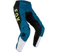 FOX 180 Nitro Pantalones de motocross, gasolina/negro/blanco, Talla 28
