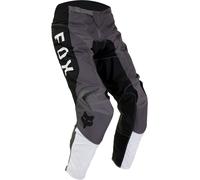 FOX 180 Nitro Pantalones de motocross, negro-gris-blanco, tamaño 26 para Hombres