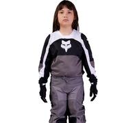 FOX 180 Nitro Pantalones Juveniles de Motocross, negro/gris, Talla 22