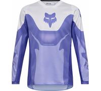 FOX 180 Noble Camiseta juvenil de motocross, blanco-lila, tamaño M