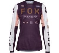 FOX 180 Race Spec Maillot de motocross para mujer, lila, tamaño XS