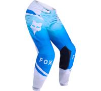 FOX 180 Shield Pantalones de motocross para mujer, blanco/azul, Talla 8