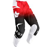 FOX 180 Shield Pantalones de motocross, rojo, Talla 26