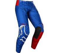 Fox 180 Skew Pantalones de Motocross, gris-azul, tamaño 28 para Hombres
