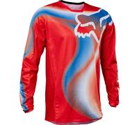 FOX 180 Toxsyk Maillot de Motocross, rojo, tamaño L para Hombres