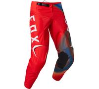 FOX 180 Toxsyk Pantalones de motocross, rojo, Talla 28