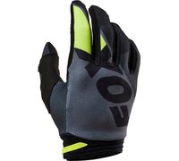 FOX 180 Xpozr Guantes de motocross, negro/amarillo, Talla M