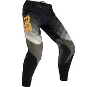 FOX 360 Fade Pantalones de motocross, negro-marrón, tamaño 34 para Hombres