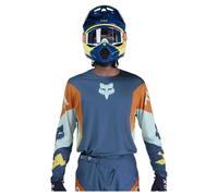 FOX 360 púas Camiseta MX Azul 2XL unisex