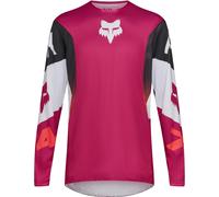 FOX 360 Tine Maillot de motocross, blanco-rosa, tamaño 2XL para Hombres