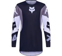 FOX 360 Tine Maillot de motocross, negro-gris-blanco, tamaño 2XL para Hombres