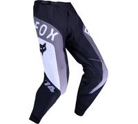 FOX 360 Tine Pantalones de motocross, negro-gris-blanco, tamaño 34 para Hombres