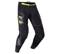 FOX 360 Vizen Pantalones de motocross, negro-amarillo, tamaño 30 para Hombres