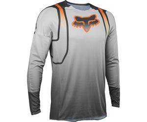 FOX 360 Vizen Maillot de Motocross, gris/naranja, Talla XXL