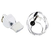 Fox 40 Classic CMG Pealess Safety Whistle, 115 dB, White - 9603-0708