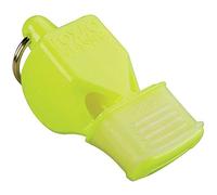 Fox 40 CMG - Silbato con boquilla acolchada antideslizante, Amarillo Neón