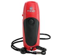 Fox 40 Electronic (3 Tone) Whistles Silbatos eléctricos (3 Tonos), Unisex, Negro, Talla única