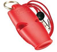Fox 40 Fox Head Micro Silbato de Seguridad con cordón Separable, Rojo, 095341
