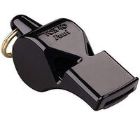 Fox 40 Pearl - Silbato Oficial con Correa para la muñeca, Color Negro