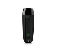 Fox 40 Rechargeable Electronic Whistle + Lanyard, Black