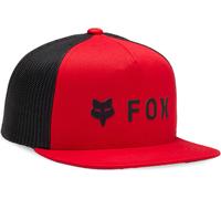 FOX Absolute Mesh Gorra Snapback Juvenil, rojo/negro, Talla única