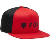FOX Absolute Mesh Gorra Snapback, rojo/negro, Talla única