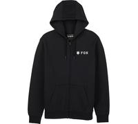 FOX Absolute Sudadera con capucha con cremallera, negro, Talla M