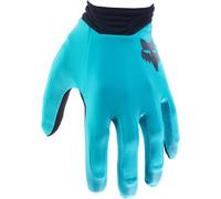 FOX Airline 2023 Guantes de motocross, negro-turquesa, tamaño 2XL para Hombres